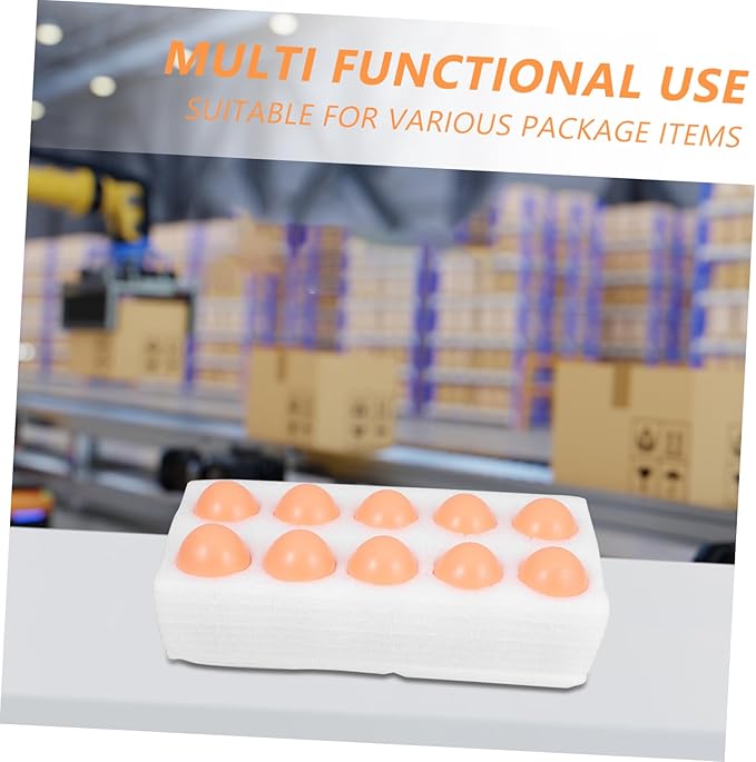 Luxshiny Egg Cartons Bulk Egg Crate Storage and Transportation Material Easy to Use