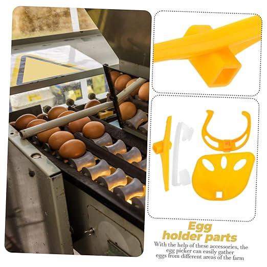 Kisangel 1Set Egg Holder Parts for Egg Collection Machine Lightweight Accessory for Farm Egg Picker Enhance Productivity and Efficiency Poultry Egg Management