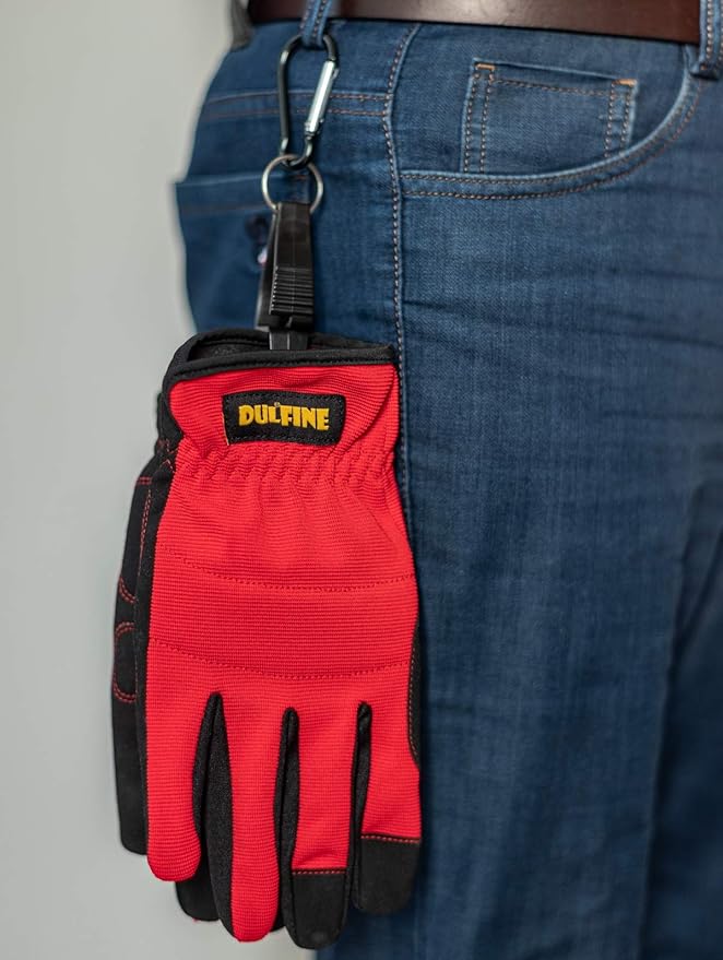 High Performance Work Gloves For Men(3 Pairs Pack), High Dexterity Touch Screen For Multipurpose,Excellent Grip (Large)
