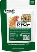 Chicken Ecstasy (8.5 lb) - Healthy All-Natural Backyard Chicken Feed - Natural Grains, Dried Mealworms & Natural Extracts - Promotes Healthy Chickens & Eggs