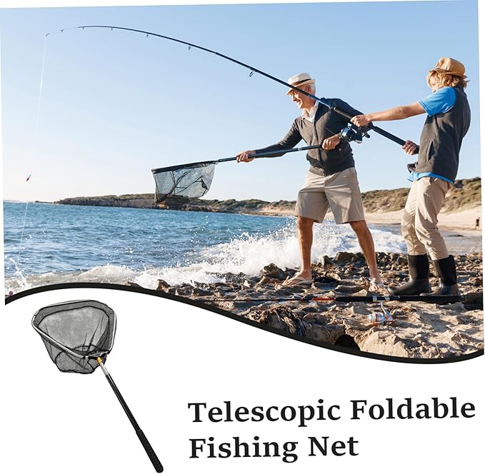 Butterfly Net, Chicken Net, Stainless Steel Retractable Chicken Catcher Extend to 16-58 Inch, Functional Fishing for Poultry, Butterfly, Catching