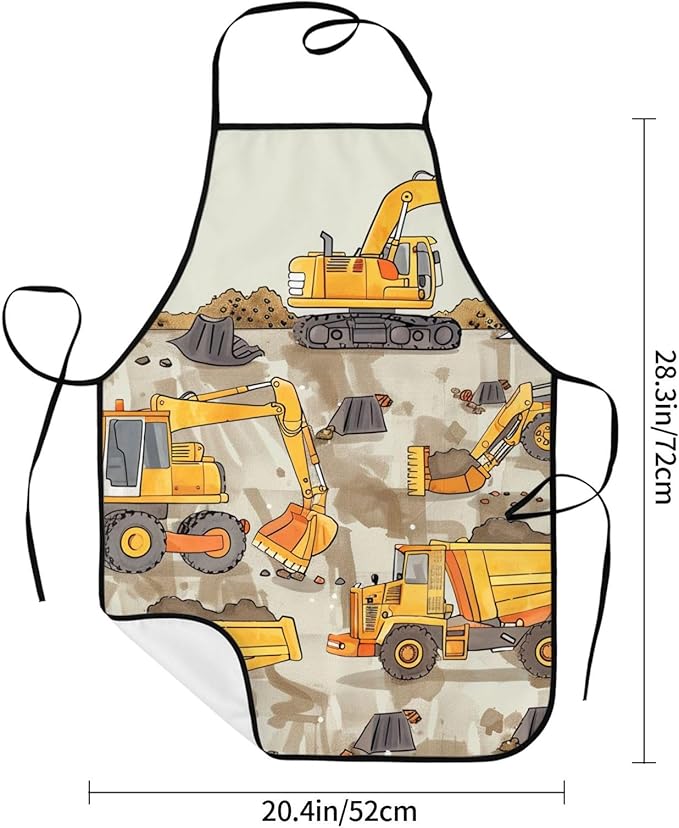 Cute Colorful Dog Paw Printed Unisex Bib Aprons BBQ Cooking Kitchen Aprons for Women Men Chef