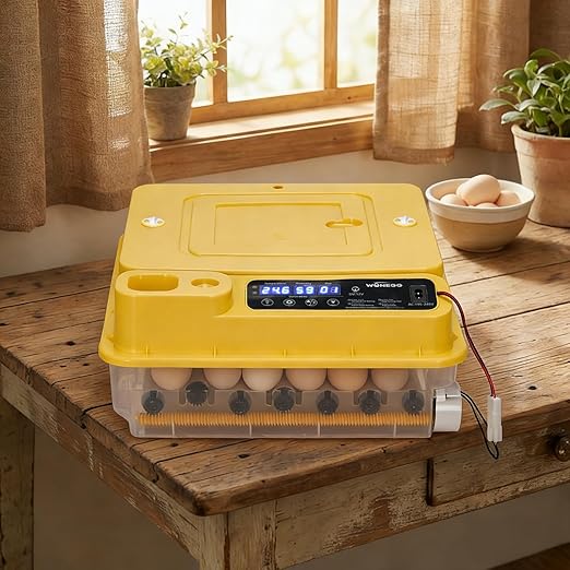 36 Egg Incubators for Hatching Eggs, Chicken Egg Incubator with Egg Candler, Automatic Egg Turning and Temperature, Humidity Control, Egg Hatcher Incubator for Chickens, Ducks, Geese, Birds and Quail