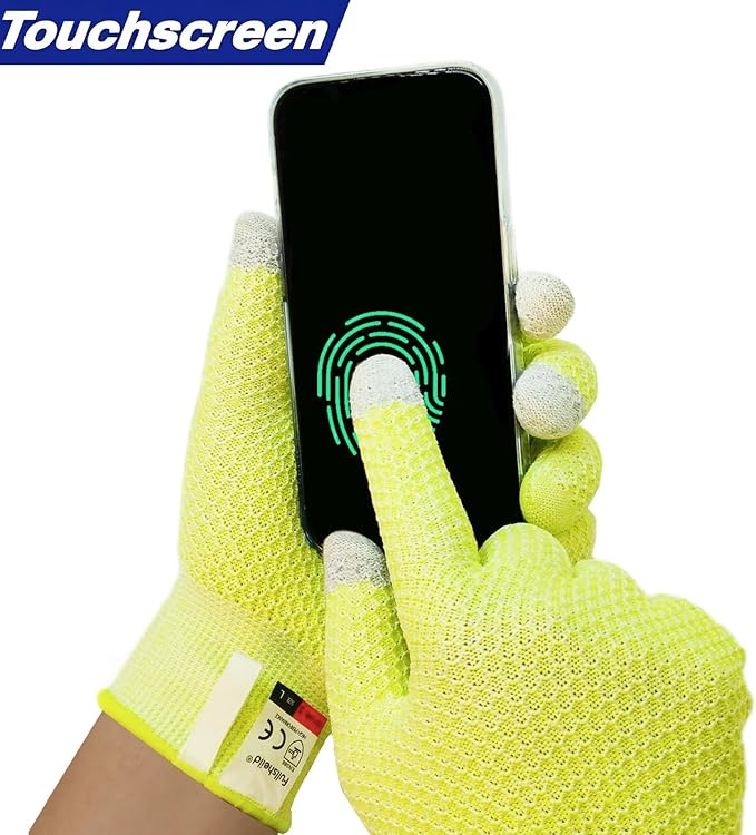 Fullsheild Cut Resistant Gloves Food Grade Level 5 Protection for Kitchen Anti Cut Gloves for Meat Cutting Woodworking