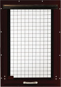 Chicken Coop Window 24" W x 27" H, Flush Mount Tilt Out Brown for Chicken Coops, Sheds, and Playhouses 1 PK (WCC2427BR-BX1)
