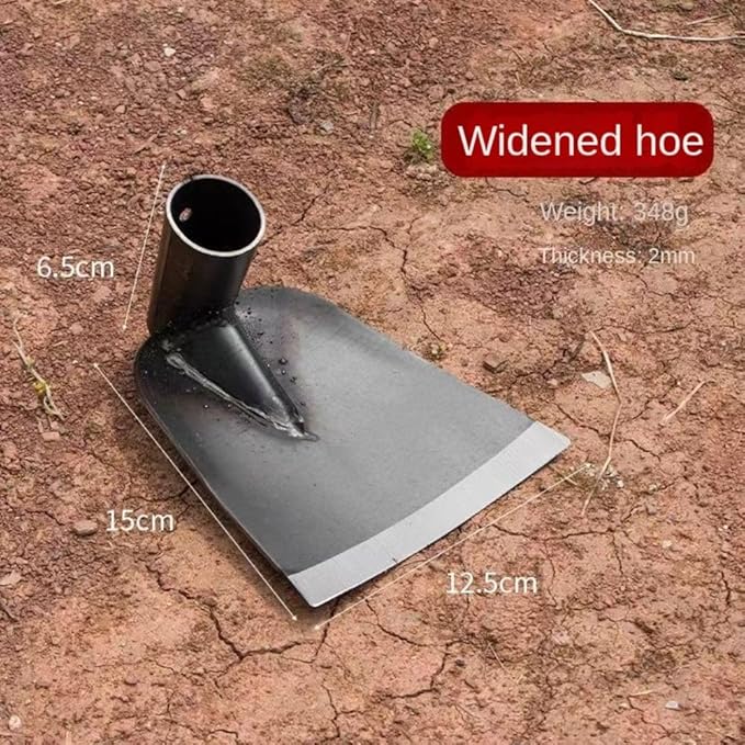 All-Steel Hardened Hollow Garden Hoe,Sharp Garden Weeding Tools,Portable Household Vegetable Garden Shovel,Ergonomic Weeding Tool,Hand Plow Hoes for Backyard Lawn Yard & Farm (Style 6)