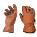 Bear Knuckles Cowhide Leather Work Gloves for Men, Redrock D451 – Medium, Full Leather Construction, Durable Leather Working Gloves for Construction, Farm & Yard Work, Outdoor Regular Duty Protection