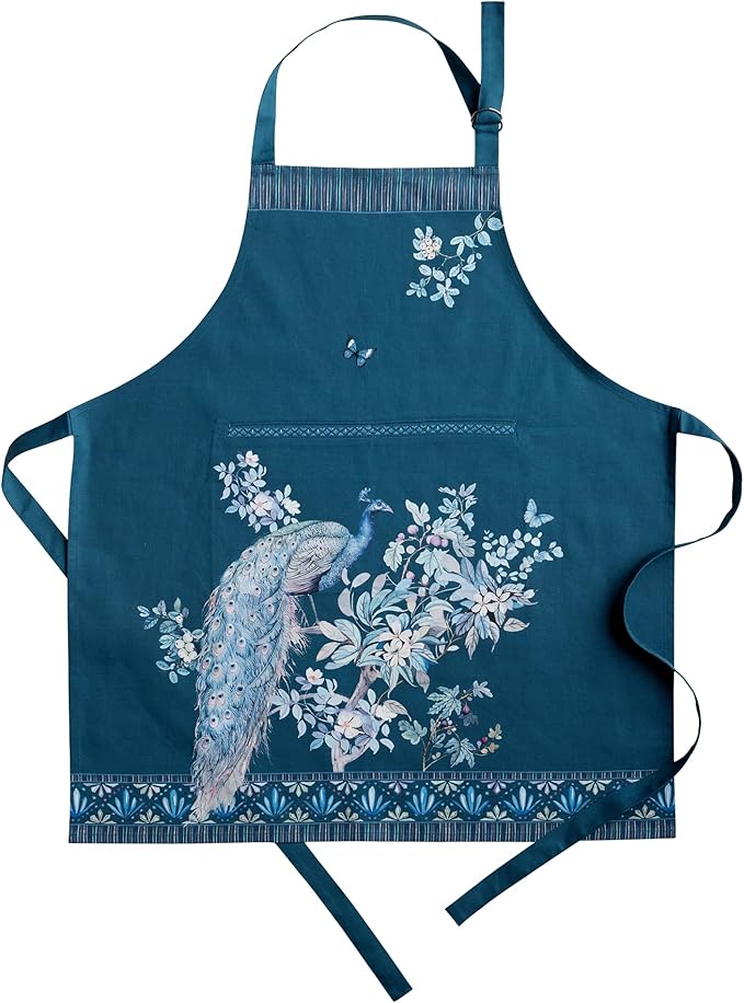 Maison d' Hermine 100% Cotton Apron for women with Pocket Kitchen Chef Apron for Men Cooking Easter Decorations