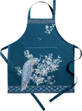 Maison d' Hermine 100% Cotton Apron for women with Pocket Kitchen Chef Apron for Men Cooking Easter Decorations
