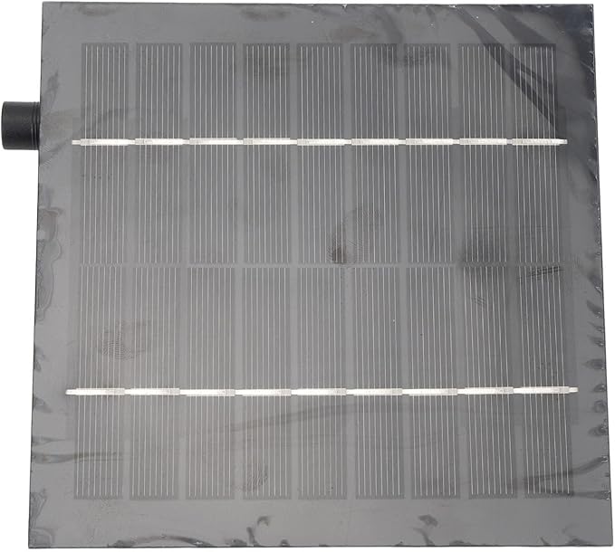Solar Panel Fan Kit 5W 6V, Waterproof IP65, Outdoor Cooling Exhaust for Chicken Coop Home - Effective Heat Dissipation, Easy Installation, Energy Efficient
