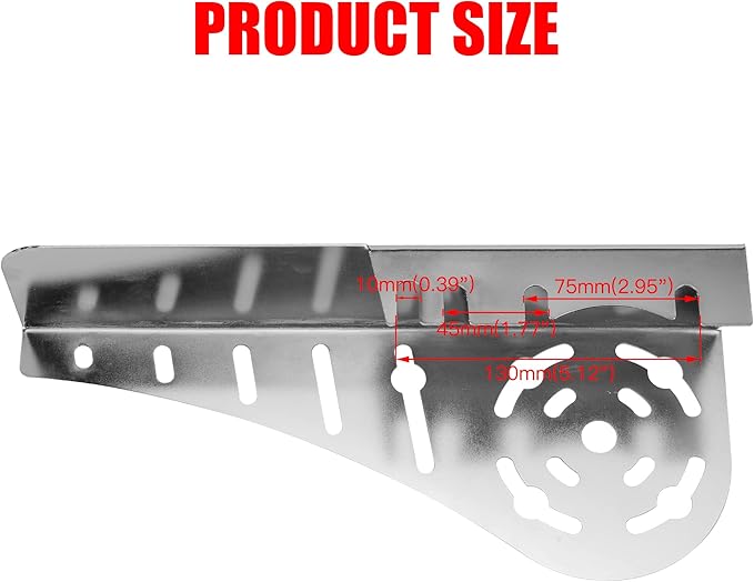 GREHUA Universal Mini Bike Clutch Cover Chain Guard Compatible with Coleman CT200U BT200X CT200U-EX Baja Warrior Minibike Predator 212cc 196cc 79cc 97cc 5.5hp 6.5hp GX160 GX200 OHV Clone Engine Parts