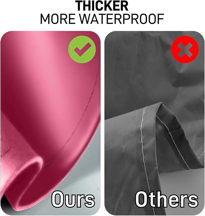 Waterproof Apron with Comfortable Adjustable Bib Rubber Vinyl Dishwasher Heavy Duty Apron for Men Women Dishwashing
