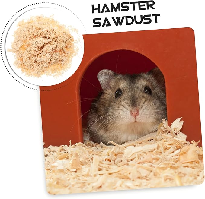 Small Animal Bedding Birch Wood Shavings for Hamsters Rabbits Guinea Pigs and Chickens Absorbent Reusable Pet Bedding
