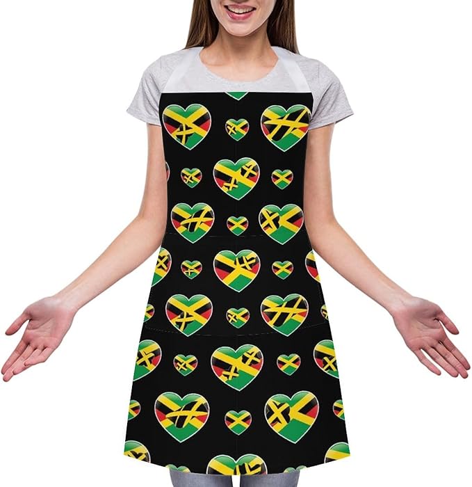 Chef Bib Apron for Restaurant, Anti-Stain with Pocket Adjustable, Cooking Dishwashing Lab Use