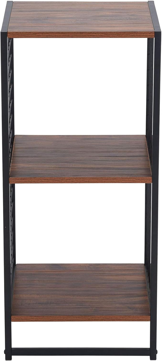 Household Essentials Cube Book Shelf with Metal Mesh Wire Sides