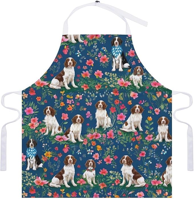 Chef Bib Apron for Restaurant, Anti-Stain with Pocket Adjustable, Cooking Dishwashing Lab Use