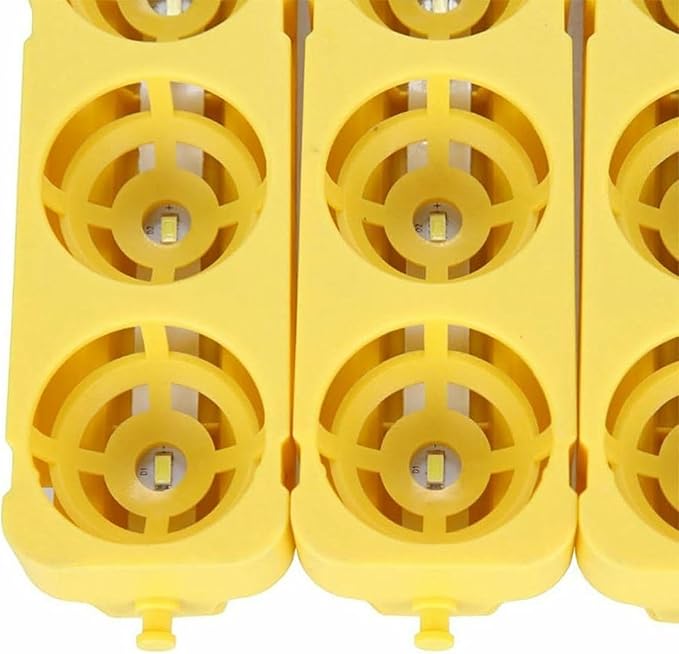 56 Egg Incubator Automatic Turning Digital Poultry Hatcher Temperature Humidity Control Built-in LED Egg Candler, for Chicken Duck Goose