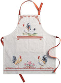 Maison d' Hermine 100% Cotton Apron for women with Pocket Kitchen Chef Apron for Men Cooking Easter Decorations