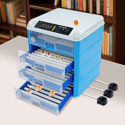 Automatic Egg Incubator, 200-240 Eggs Digital Poultry Hatcher Machine, Automatic Egg Turning & Water Replenishment, Temperature Control for Hatching Chicken Duck Goose Eggs