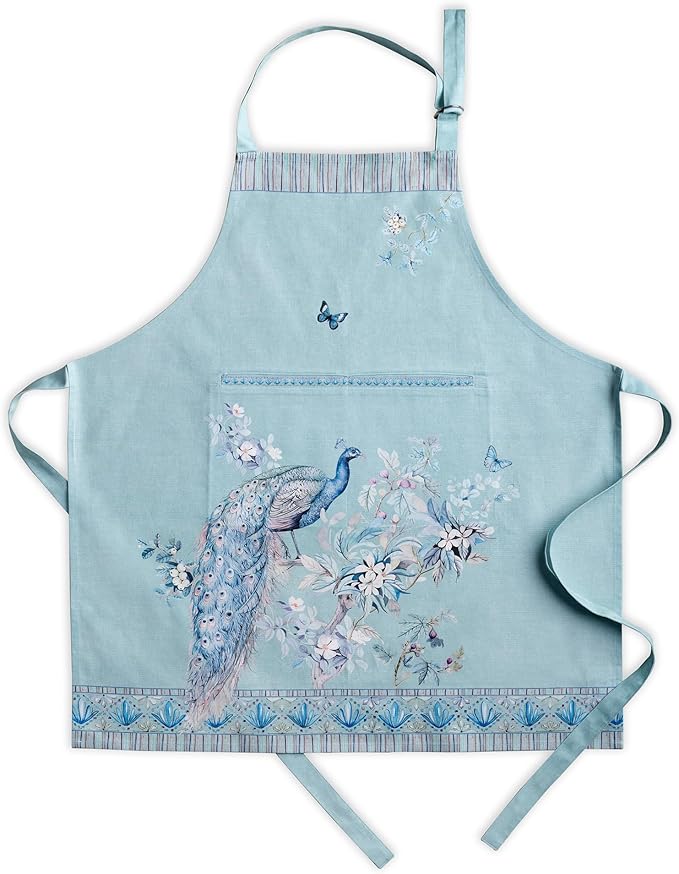 Maison d' Hermine 100% Cotton Apron for women with Pocket Kitchen Chef Apron for Men Cooking Easter Decorations