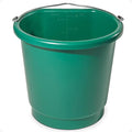 Farm Innovators FB-80 Heated Flat-Back Plastic Bucket, Hanging Water Bucket with Built-in Thermostat and 70W Cord, 3 Gallons