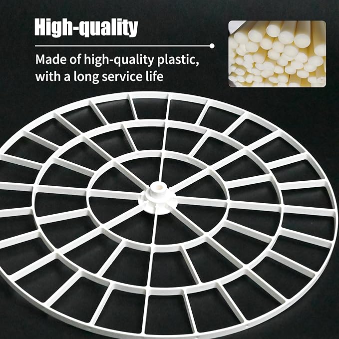 48 Slot Small Egg Turner Trays Compatible with Nurture Right 360 Incubator Turner Tray for Small (Quail/Bird), Egg Rotating Tray -Egg Turning Rack Easy Use