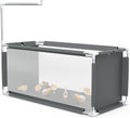 Chicken Brooder Box 10.6 cu ft (47.2" x 19.7" x 19.7") – Stainless Steel Frame & Waterproof Oxford Fabric, Portable Indoor Brooder for Up to 15 Baby Chicks, Ducklings, Quail, Easy Assembly