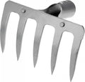 uxcell 5 Teeth Garden Rake Head, Galvanized Manganese Steel Stone Rake for Garden Farm Backyard Without Handle Hard Rake Head Only, Silver Tone