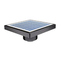 Quietcool UTF-SLR-04-L Solar Shed Fan with Light - Perfect for Backyard Sheds - Solar Powered - 3.5 Watt Solar Panel - No Wiring Required