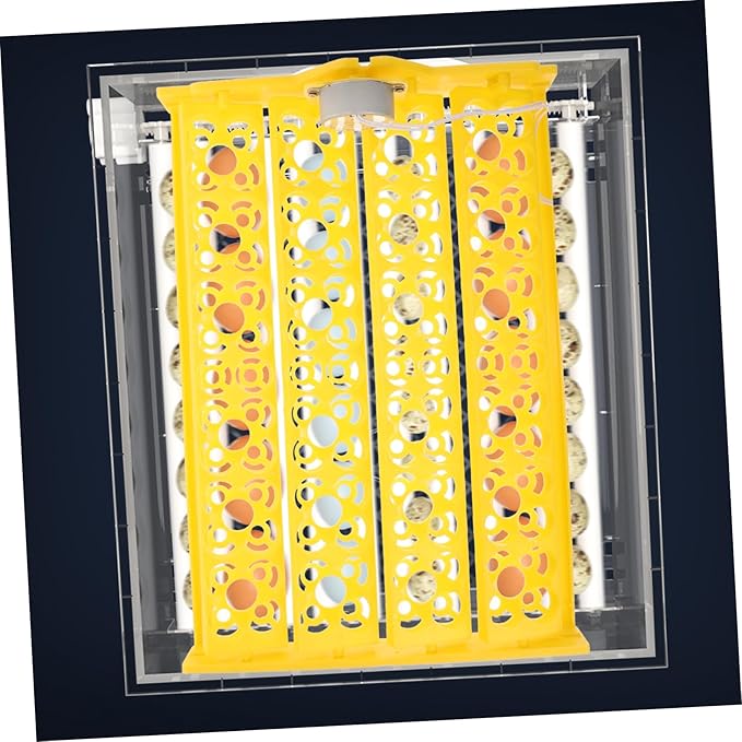 BESPORTBLE 12V Automatic Egg Turning Tray for Incubators Egg Capacity Convenient and Egg Turner Tool for Hatching Chickens Ducks Quail Birds Design for Improved