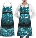 Waterproof Apron Adjustable Bib for Women Men Tractor farm Cooking Aprons Chef Bibs with 2 Pocket