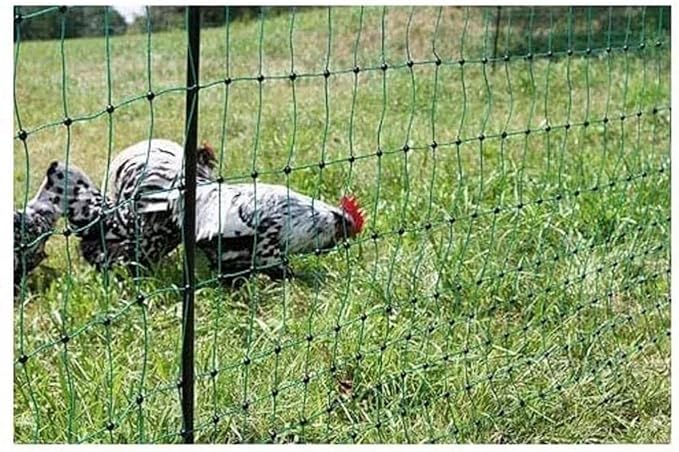 Kerbl 292273 Poultry Net 25 m / 106 cm Double Tip Green