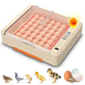 36-60 Egg Incubator with Automatic Egg Turning and Humidity Control, Adjustable Chicken Egg Incubator with Digital Display, for Hatching Eggs Include Chicken Duck Quail Eggs(Orange)