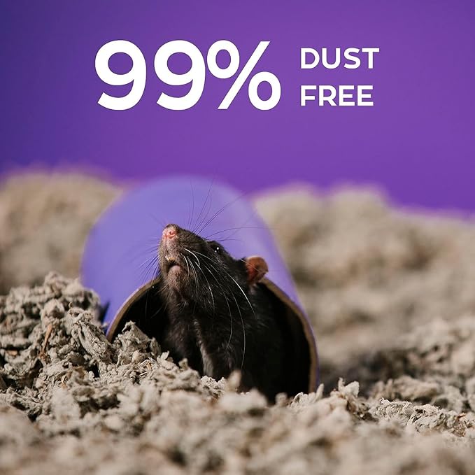 Carefresh 99% Dust-Free Natural Paper Small Pet Bedding with Odor Control, 14 L (Pack of 2)