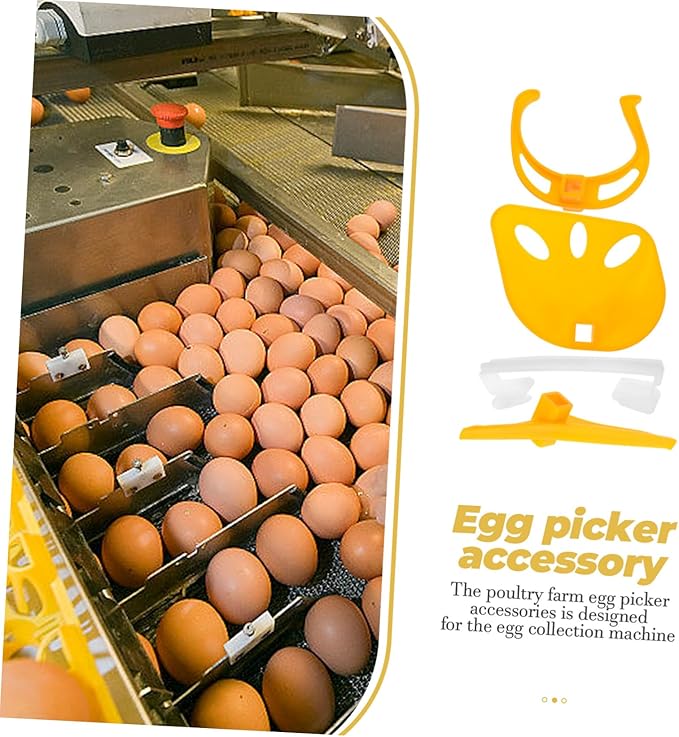 Egg Picker Accessory Kit Farm Egg Holder Parts Easy-to-Handle Plastic for Efficient Egg Collection System