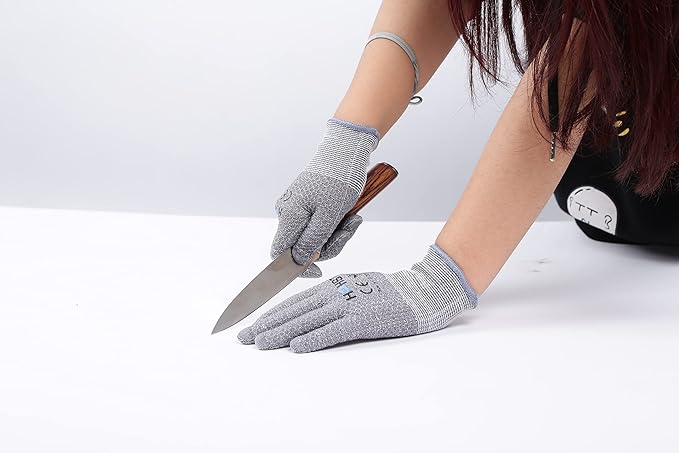 Cut Resistant Gloves - EN388 Level 5, Food Grade
