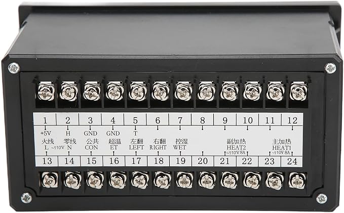 Egg Incubator Temperature Controller Thermostat, 110V Automatic Control System Egg Incubator Temperature Humidity Sensor Controller