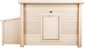New Age Pet ECOFLEX Fontana Chicken Coop, Urban Barn for 2 to 3 Chickens, Easy Assembly, Eco Friendly & Durable, Tan