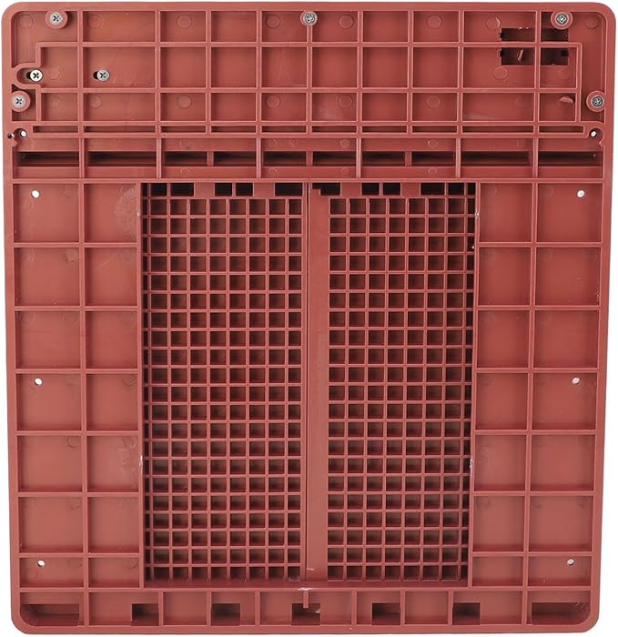Automatic Chicken Coop Door, Double Doors IP45 Solar Automatic Chicken Coop Door, Intelligent Multiple Modes Infrared Prevent Pinch for Chicken for Poultry (Antique