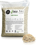 Garden Bed Organic Soil Conditioner - Hemp HURD Garden Mulch - Eco Friendly Potting Soil Aid - Moisture Retaining - Weed Suppressor - Perfect for Flowers & Vegetables - Grown in The US - 1 lb.