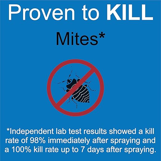 Premo Guard Natural Mite Spray – Large 128 oz Bottle – Plant Based Treatment for Dust, Spider, Carpet, Bird, Rat Mites – Safe for Families, Pet, Home, Bedding & Furniture When Used As Directed