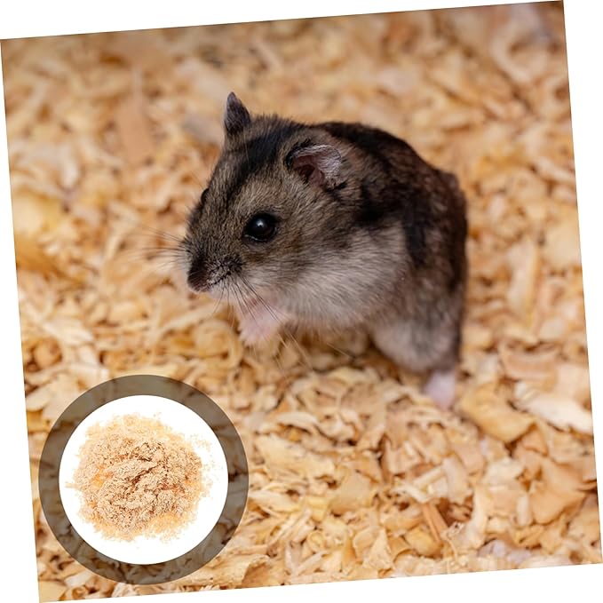 Small Animal Bedding Birch Wood Shavings for Hamsters Rabbits Guinea Pigs and Chickens Absorbent Reusable Pet Bedding