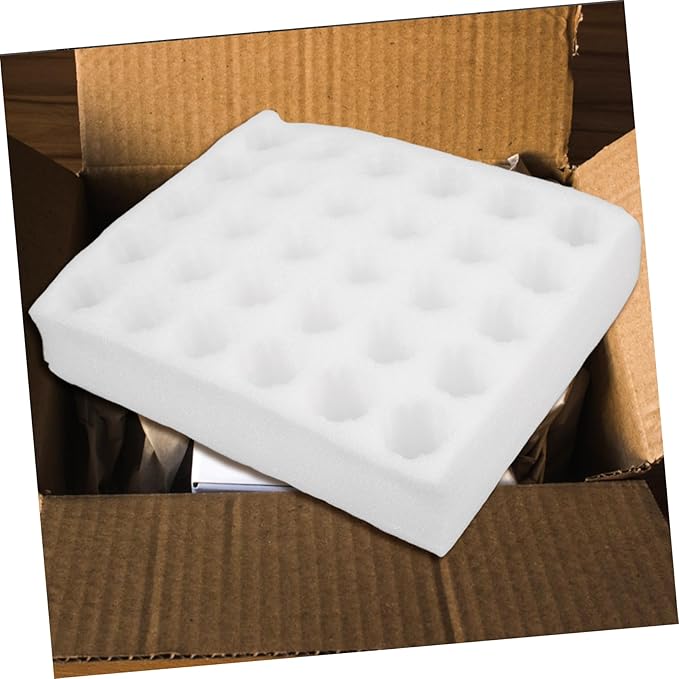 Cabilock 30-Cell Egg Carton for Shipping Sturdy Egg Crate Cushioning Design Reusable Packing Container for Kitchen Storage