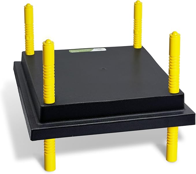 Chick Brooder Heating Plate, 12" x 12" Brooder Heater for Chicks with Adjustable Heights