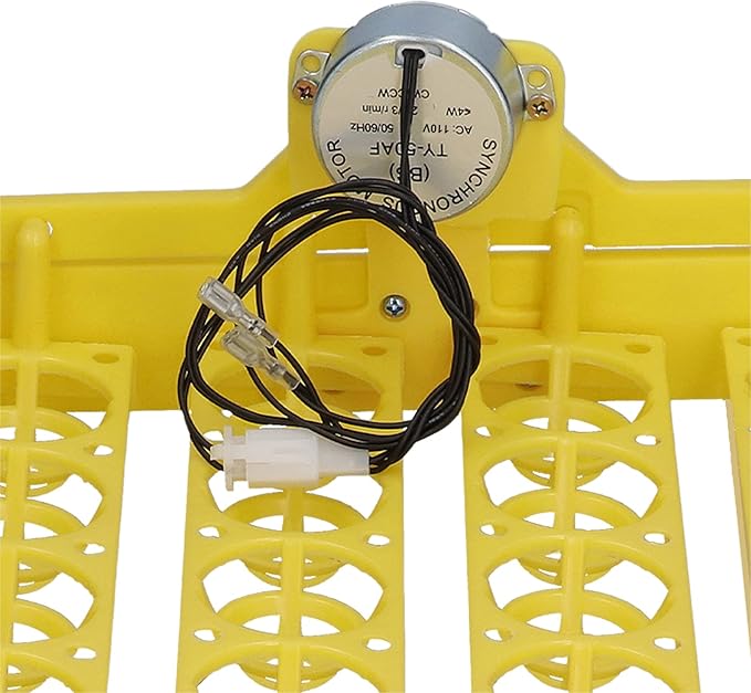 Automatic Egg Turner, 32 Eggs Plastic Tray Turning Hatcher for Chicken Goose, Egg Turner for Incubator(110V)
