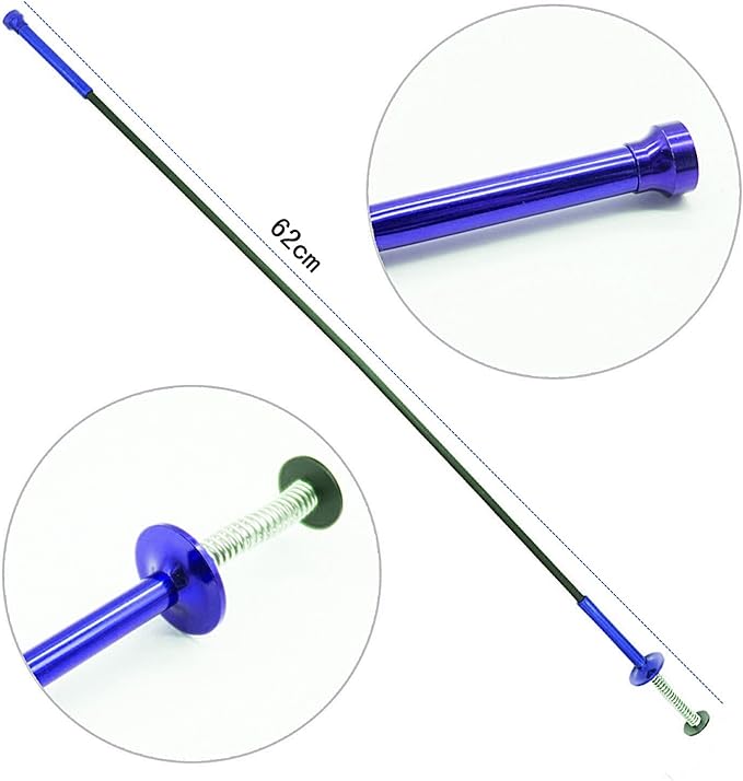 Stereotype Four-Claw Magnetic gripping Tool,Claw Magnetic Pick-up Tool, Light Stainless Steel Spring can be Fixed in Different Shapes Without Bounce 2 in 1 Magnetic Pickup