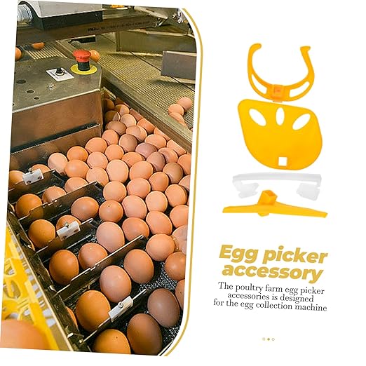 Kisangel 1Set Egg Holder Parts for Egg Collection Machine Lightweight Accessory for Farm Egg Picker Enhance Productivity and Efficiency Poultry Egg Management