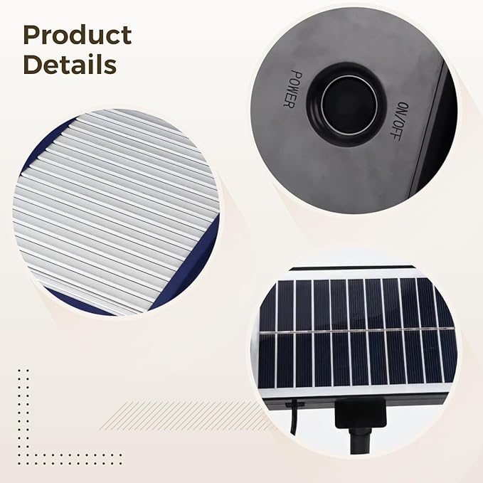 Aluminum Auto Coop Gate with Solar Panel, Timer & Remote, Ip65 Waterproof, for Dogs, Cats, Chickens, and Geese