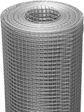 SEBOSS Hareware Cloth 1/2 inch 60 x 100 Ft 19-Gauge, Hot-dip Galvanized After Welding, Chicken Wire Fencing, Gopher Wire, Wire Mesh Roll, Wire Cloth, and Long-Lasting Wire Fencing Use