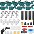 Complete Automatic Chicken Waterer System Kit, Includes 9 Chicken Water Cups, PVC Pipe, T-Joints, Float Valve, Poultry Watering, DIY Chicken Water Feeder for Broiler, Duck, Goose, Farm Birds